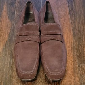 Mens Suede Loafers